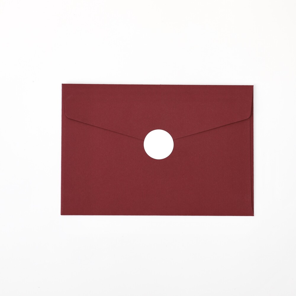 50p 실버 은박 원형 무지 심플 스티커 무광 웨딩 청첩장 봉투 25mm 이미지 3