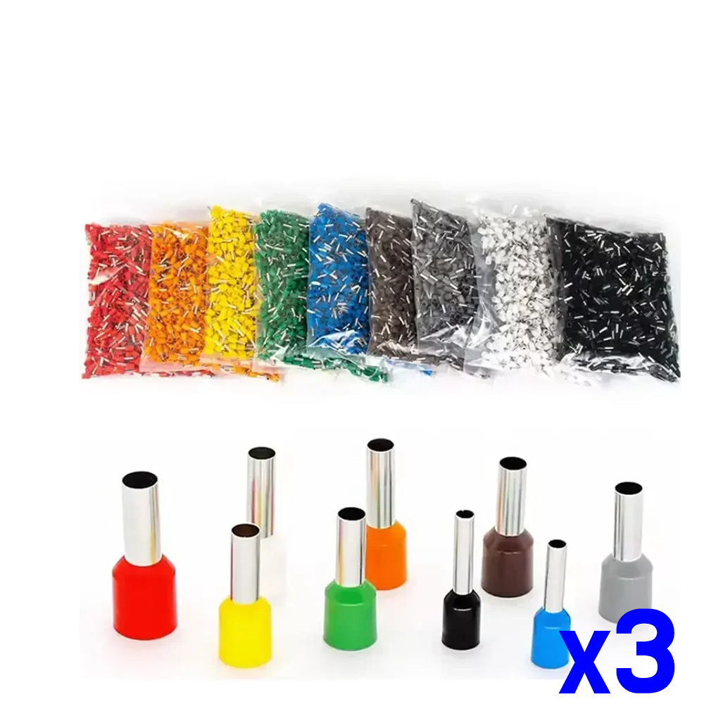 E0508 펜홀단자 1000pcs 페놀단자 터미널 커넥터 x3팩 - 메인 이미지
