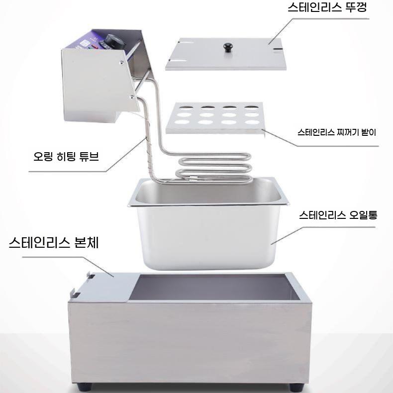 우동삶는기계 업소용 면 삶는기계 전기 해면기 면삶는 기계 전기해면기 국수 삶기 우동 냉면 - 상세 이미지 3