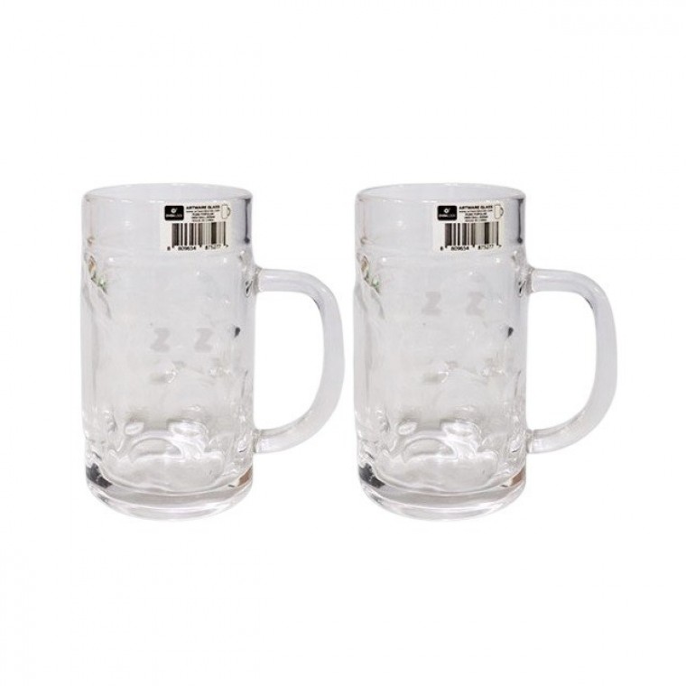 하이볼잔 600ml 2p 맥주컵 술컵 음료수컵 유리잔 - 메인 이미지
