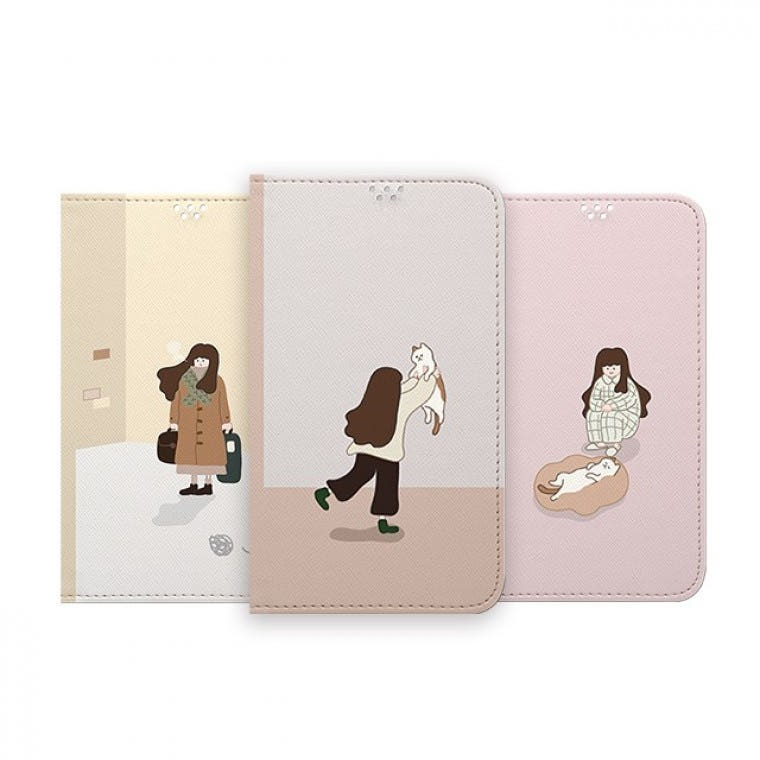 위드냥이 지갑형 다이어리
