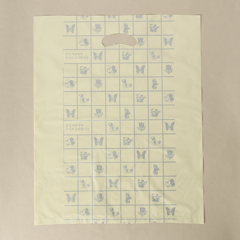 양장비닐봉투 100p 양장비닐봉투(노랑)(45x55cm) 의류봉투 비닐봉투 - 상세 이미지 2