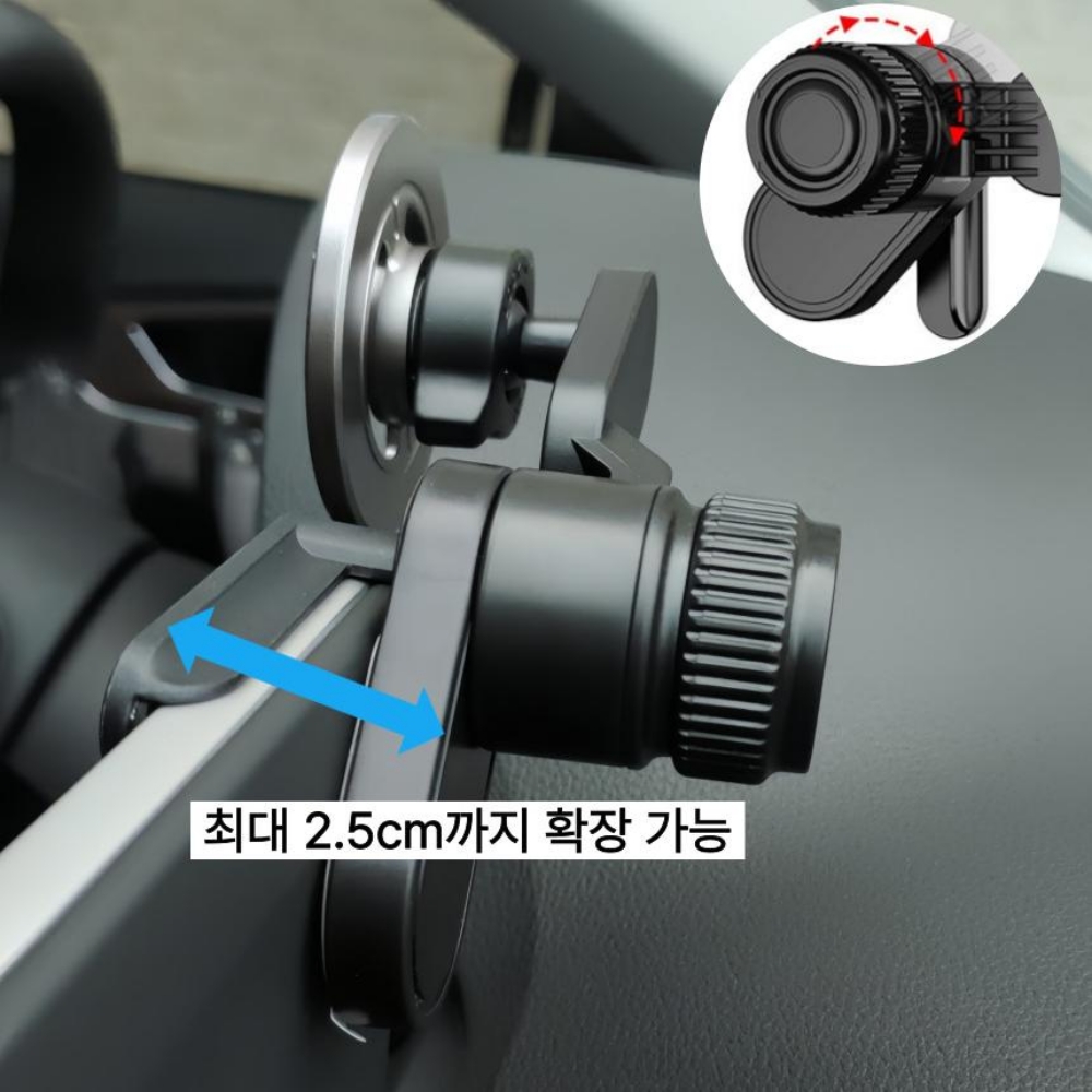 세이보링 테슬라 핸드폰 거치대 차량용 맥세이프 마그네틱 거치대 이미지 8