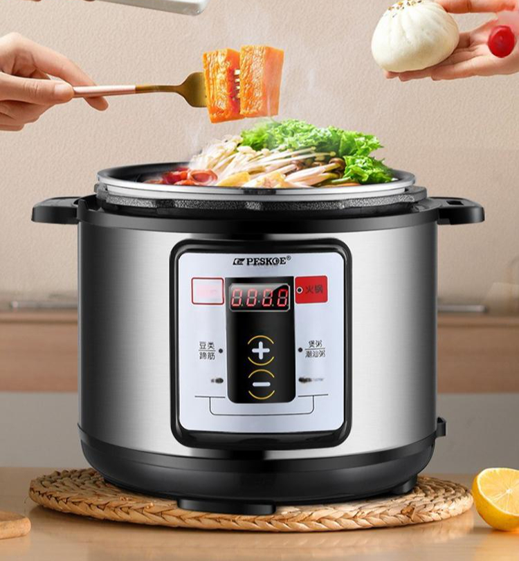 업소용 대용량 전기 압력밥솥 급식실 셀프바 취반기 식당 영업용 - 상품 이미지
