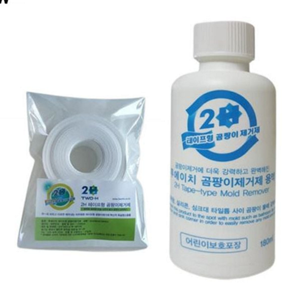 가정용 곰팡이 제거제 실리콘 테이프형 제거제 리필용 화장실 살균 - 메인 이미지