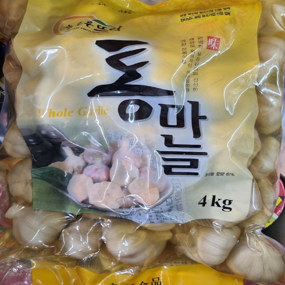 입맛돋구는 통마늘장아찌4kg - 상품 이미지
