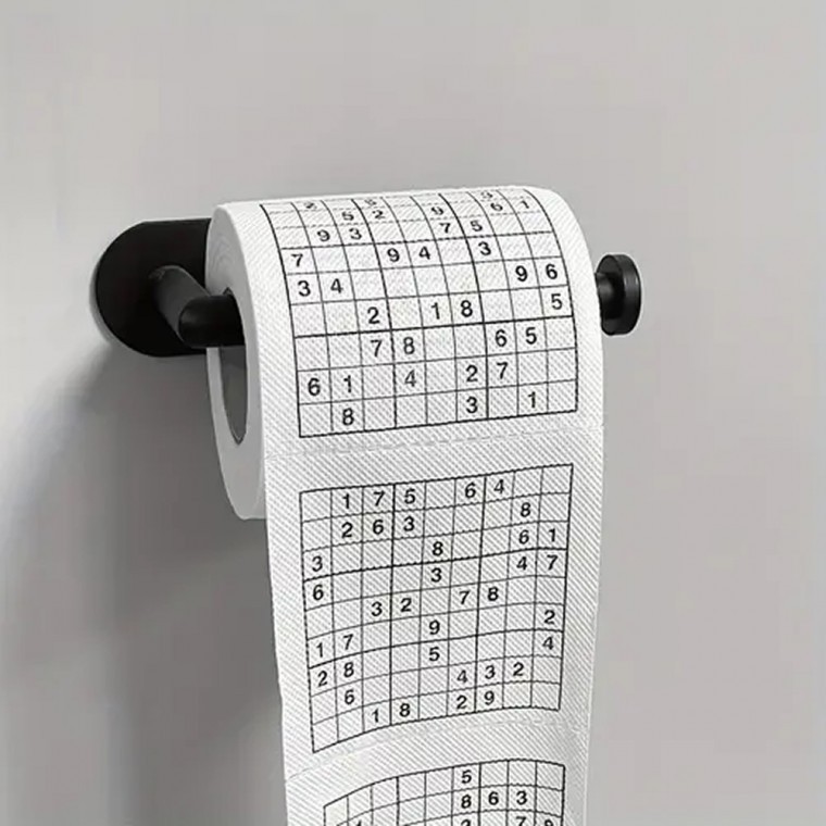 쓸데없는 친구 선물 스도쿠휴지 화장실 두루마리 롤 화장지 휴지 티슈 집들이 소품 쓸모없는 합격 선 - 상품 이미지