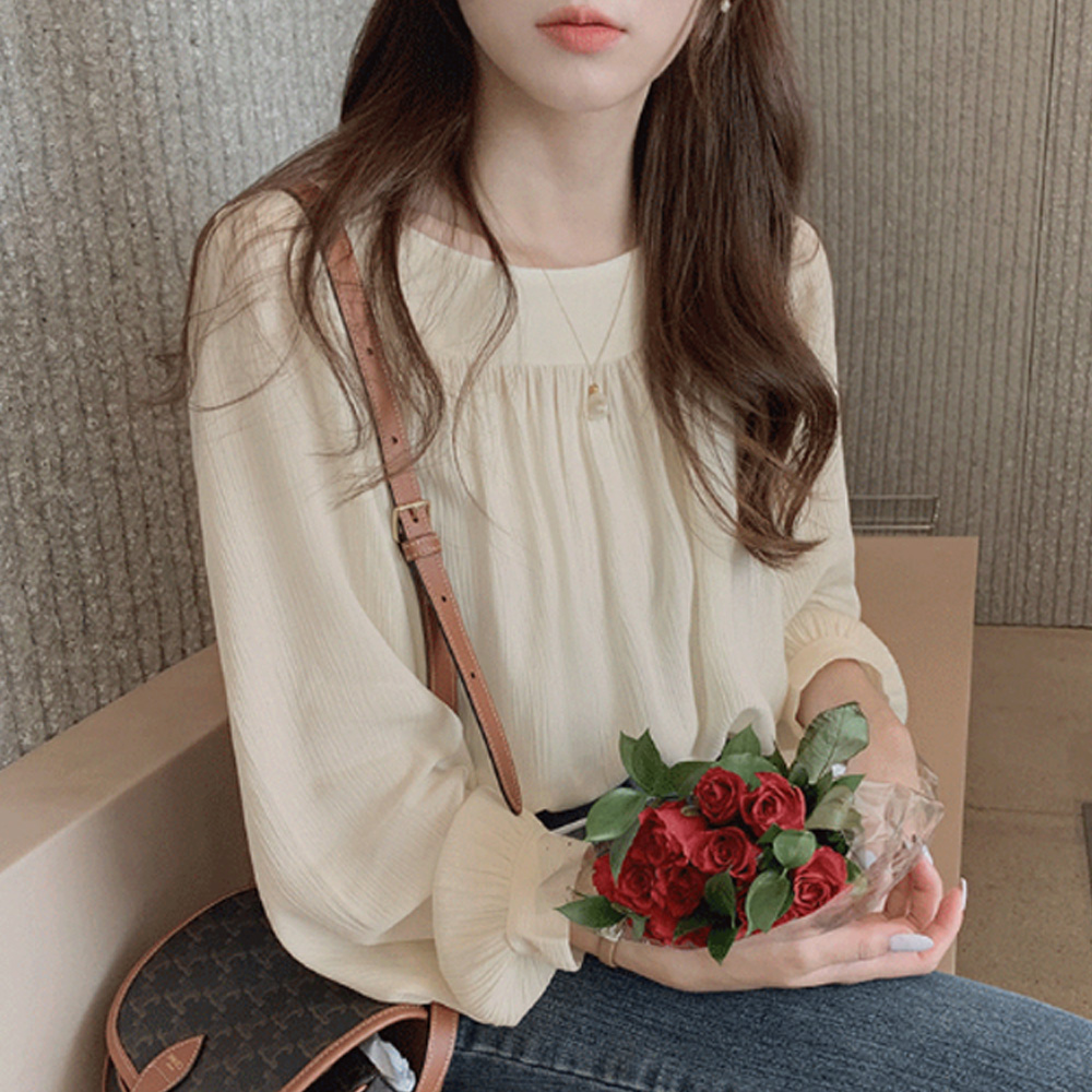 블레어 쉬폰 블라우스 - 메인 이미지