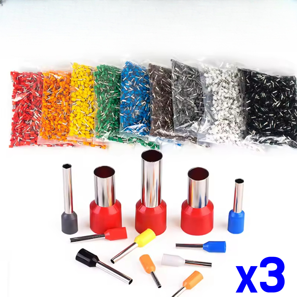 E1008 펜홀단자 1000pcs 페놀단자 터미널 커넥터 x3팩 - 메인 이미지