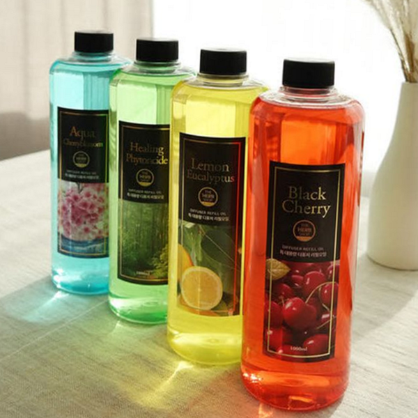 1000ml 대용량 디퓨저 숙성 디퓨저 리필액 선물용 방향제 실내 오일 - 상품 이미지