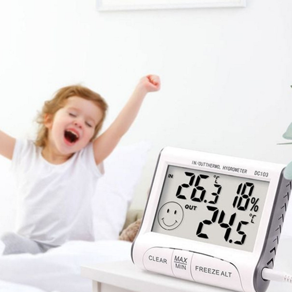 탁상용 실내외 온도계 벽걸이 디지털 습도계 온습도계 가정용 실내 공기