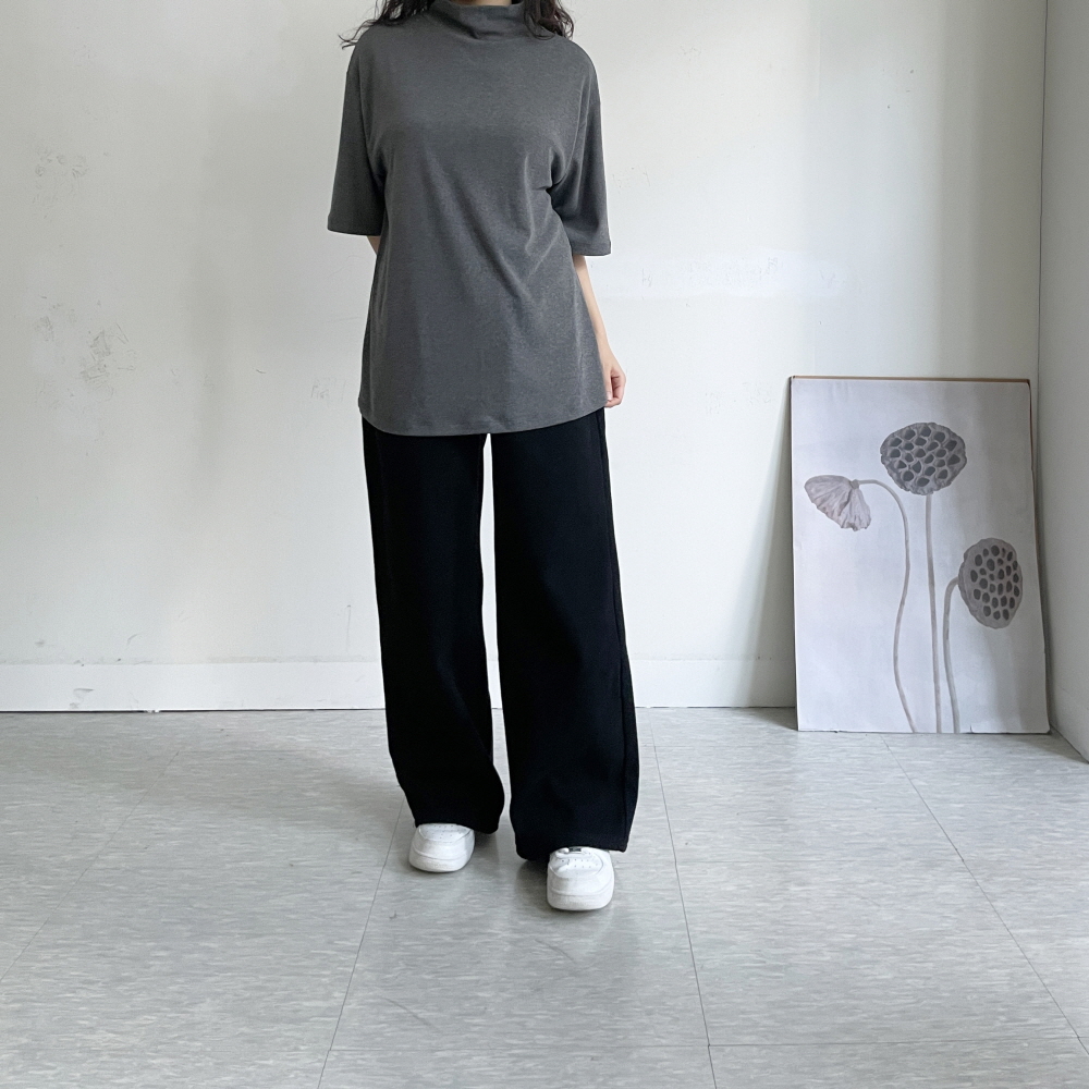융기모바지 기모 와이드팬츠 면바지 치노팬츠 - 상세 이미지 3
