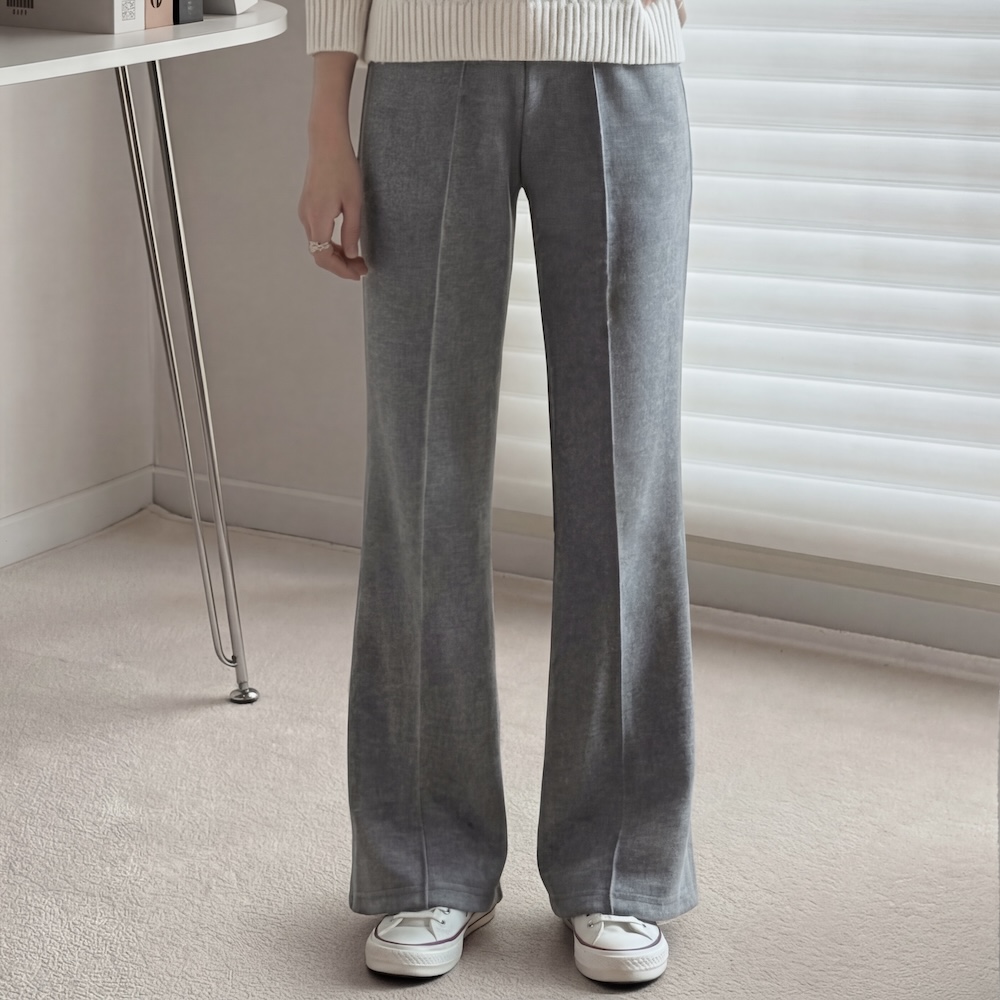 융기모바지 키작녀기모바지 기모부츠컷팬츠 제품 이미지