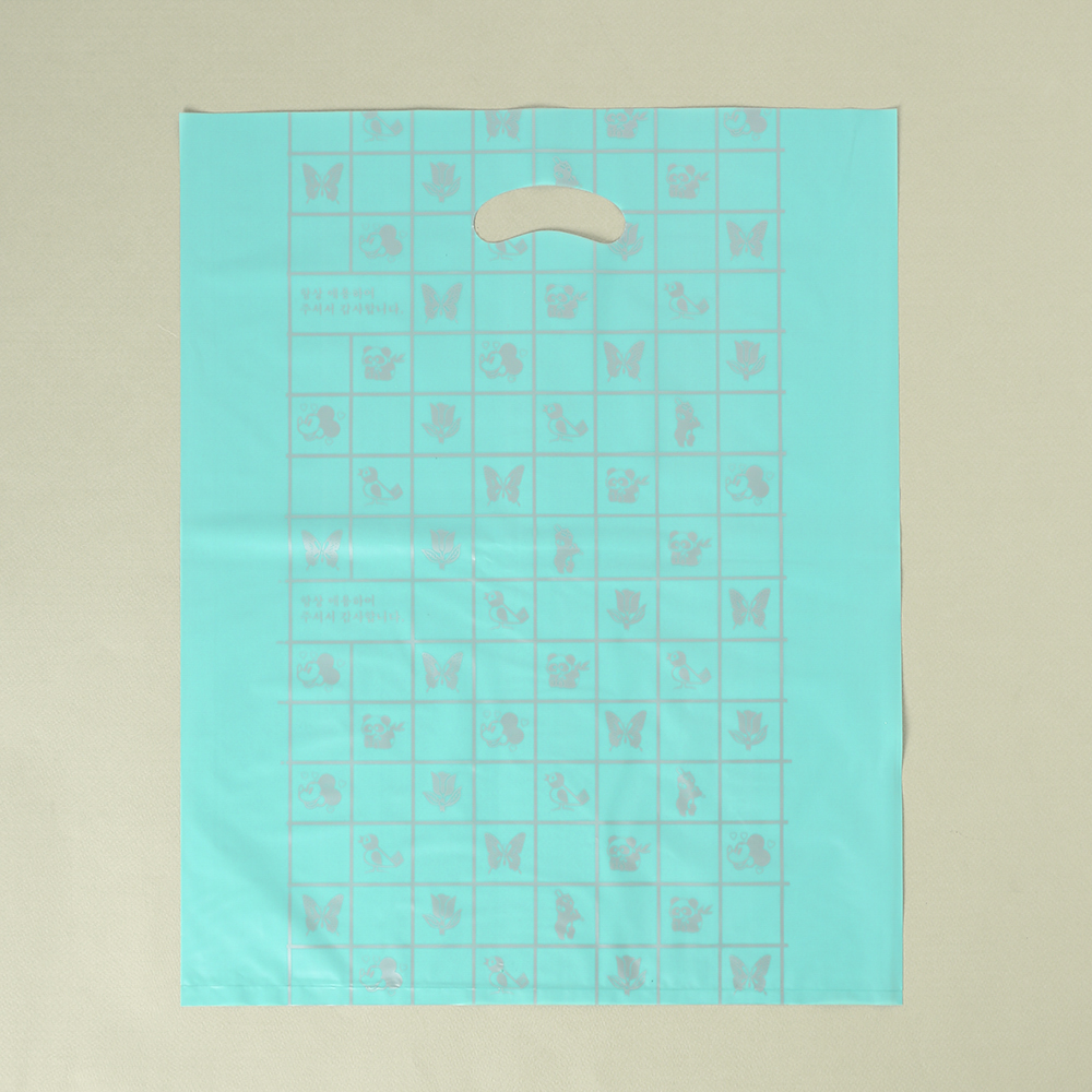양장비닐봉투 100p 양장비닐봉투(민트)(45x55cm) 의류봉투 비닐봉투 - 상세 이미지 3