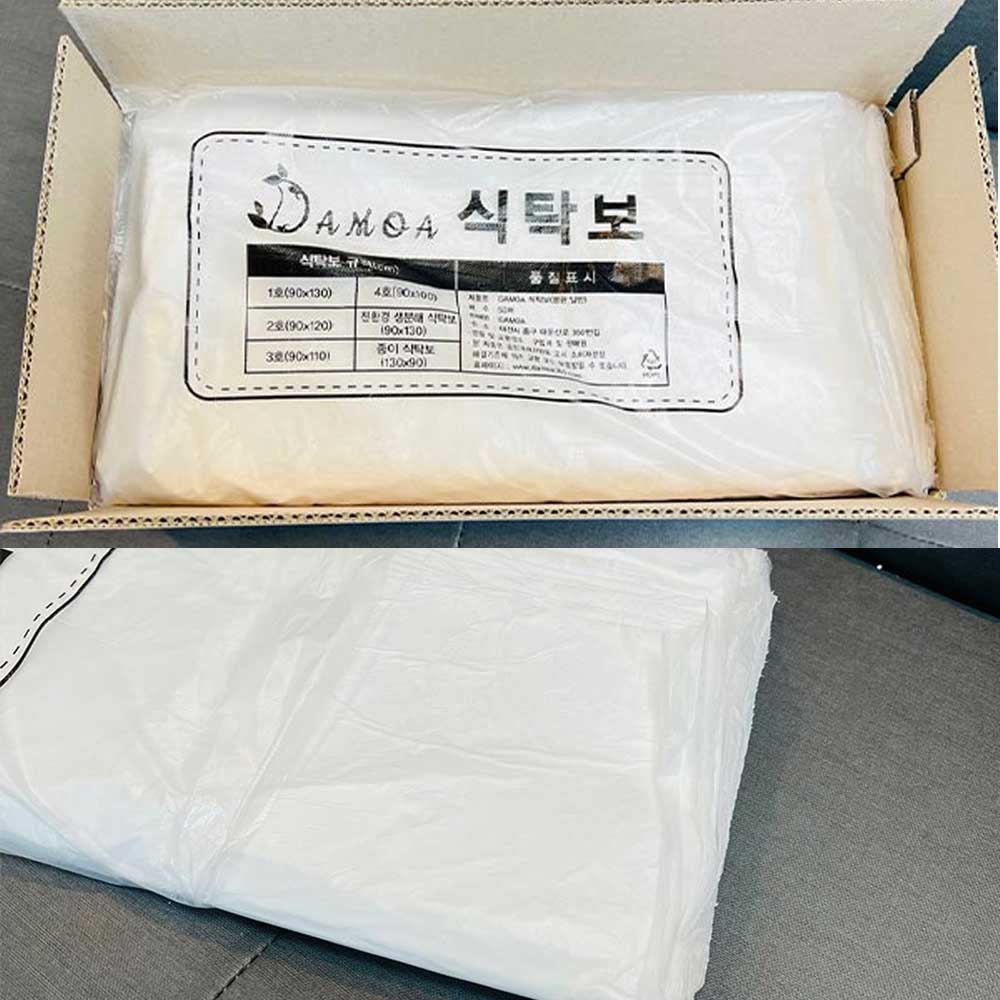 일회용식탁보 업소용식탁보 파티용테이블커버 250매 - 상품 이미지