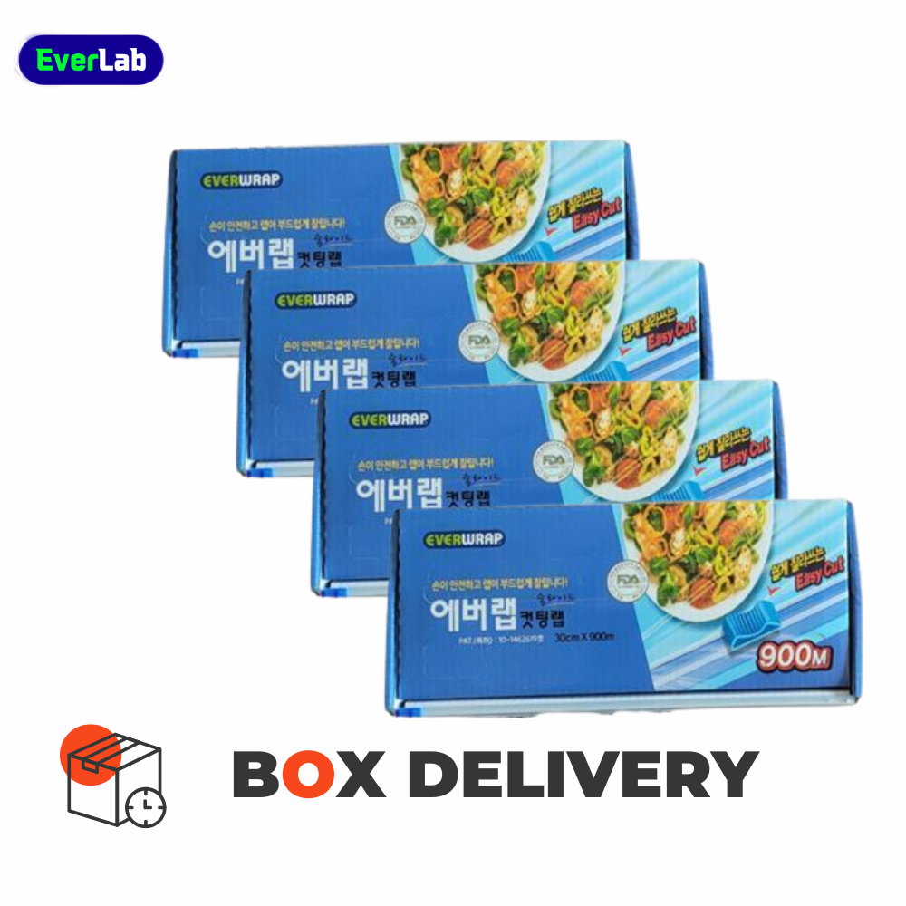 에버랩 컷팅랩 30cm x 900m 4개 - 상품 이미지