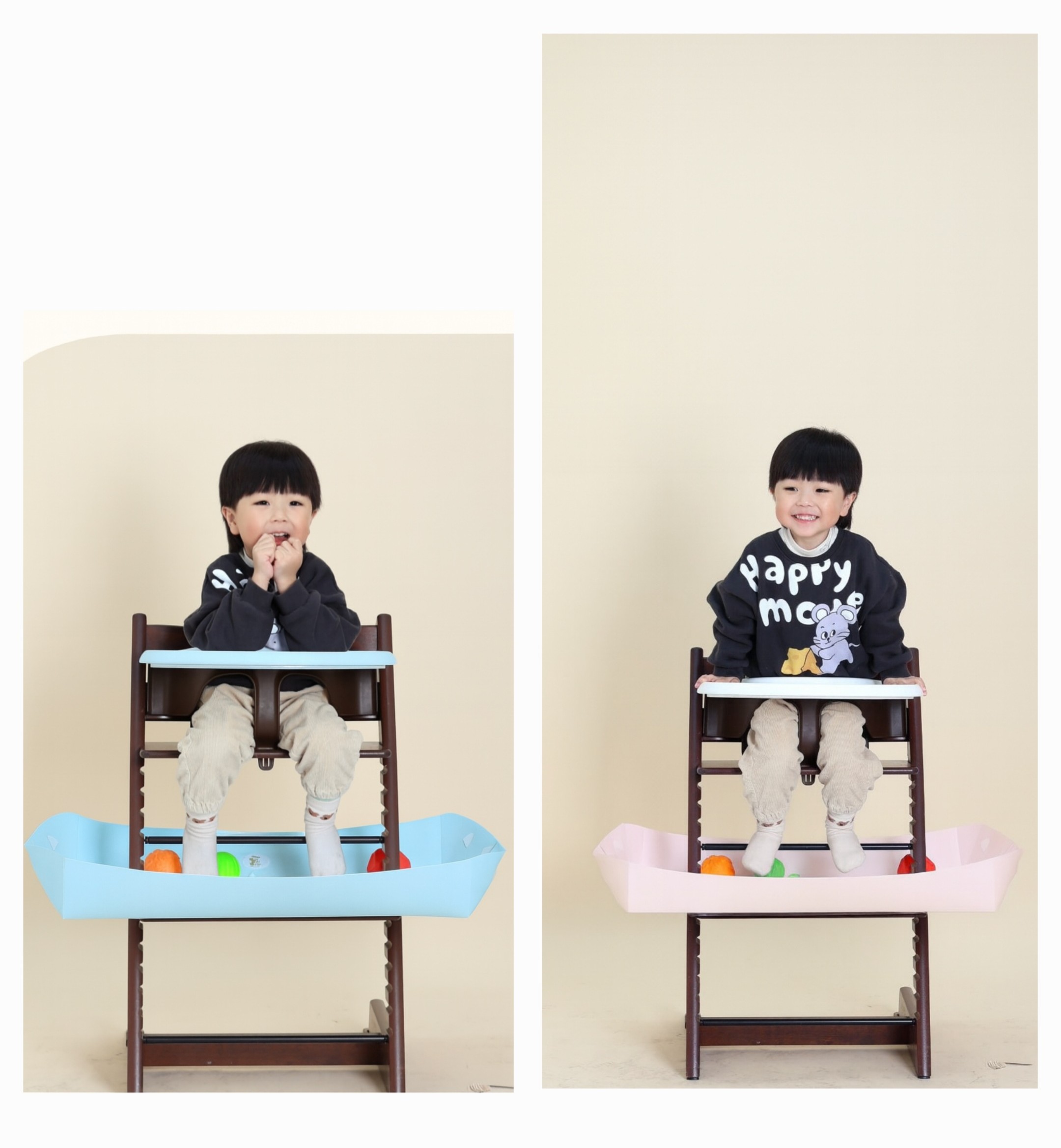 [탈부착]맘카페 인기템 핫한 다바다 하이체어 자기주도 음식물받침대 이유식준비물 트리트랩 보조템 아이템 푸드캐처 악세서리