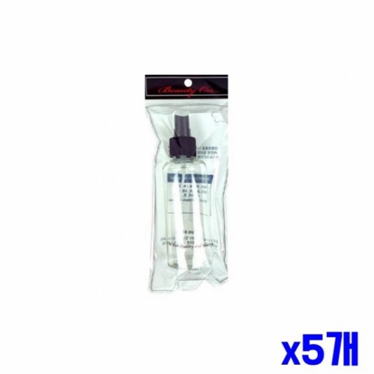 액체 리필 투명 스프레이 용기150ml x5개 공병 - 상품 이미지