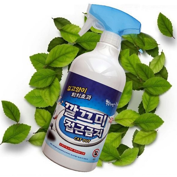 강력 고양이 기피제 야생 고양이 퇴치 스프레이 접근 방지 - 메인 이미지
