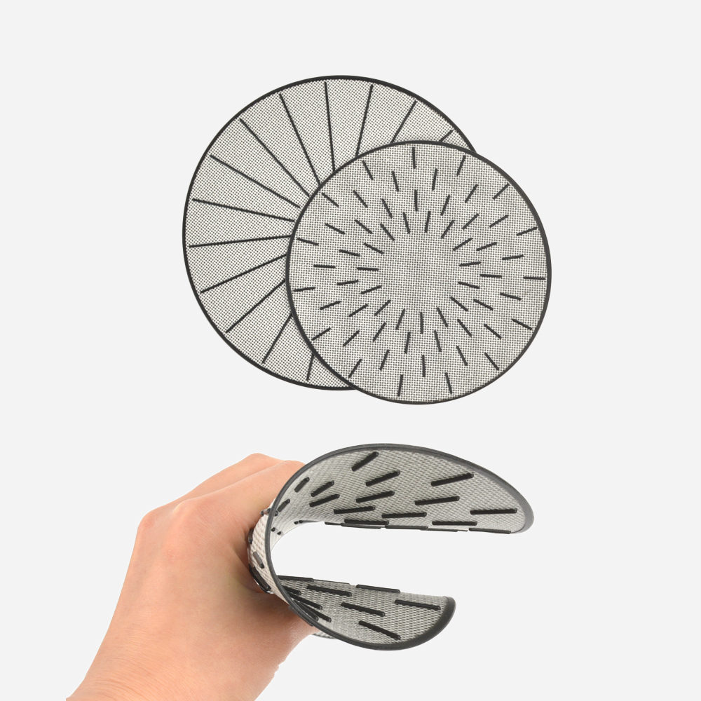 유리섬유 인덕션 보호매트 스크래치방지 인덕션매트 20cm 24cm - 상품 이미지