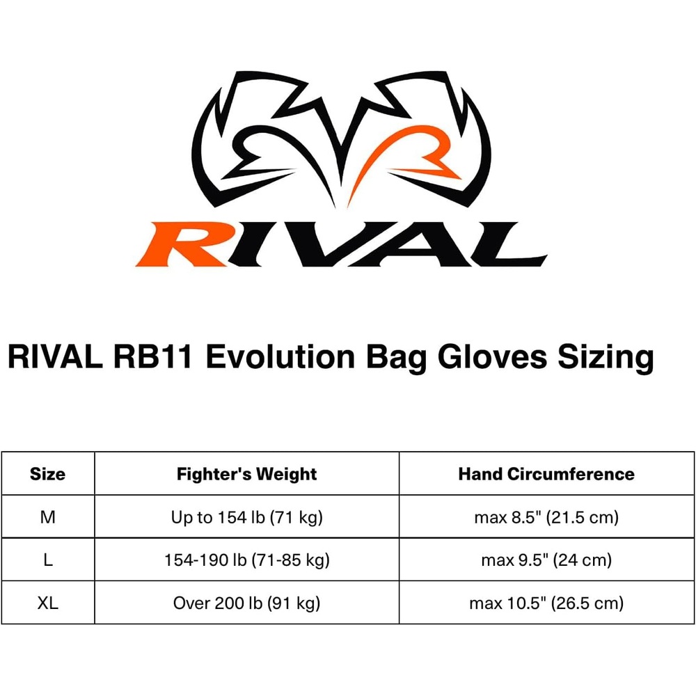 라이벌 RIVAL 에볼루션 백 글러브 권투 장갑 블랙 - 상세 이미지 4