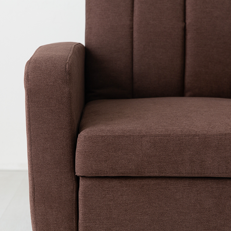 네르센 1인 패브릭 소파베드 XY2178 9974.2769, 브라운