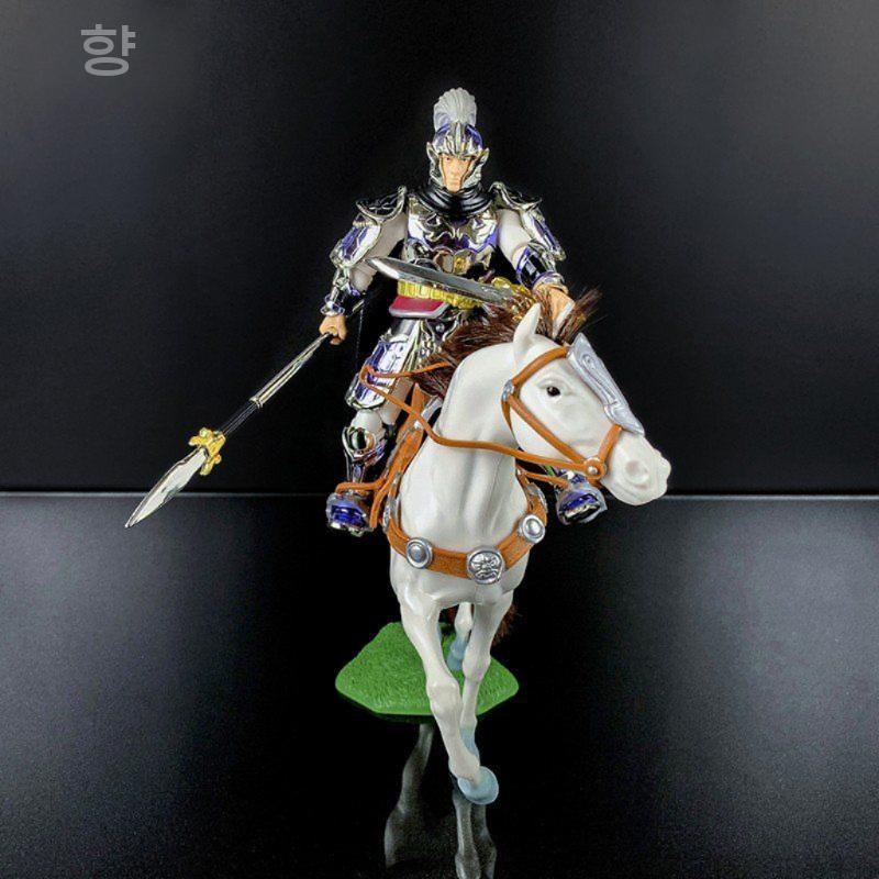 관우 피규어 말탄 미니어쳐 유비 제갈량 장비 삼국지 캐릭터 인테리어 모형 장식 프라모델 - 상세 이미지 4