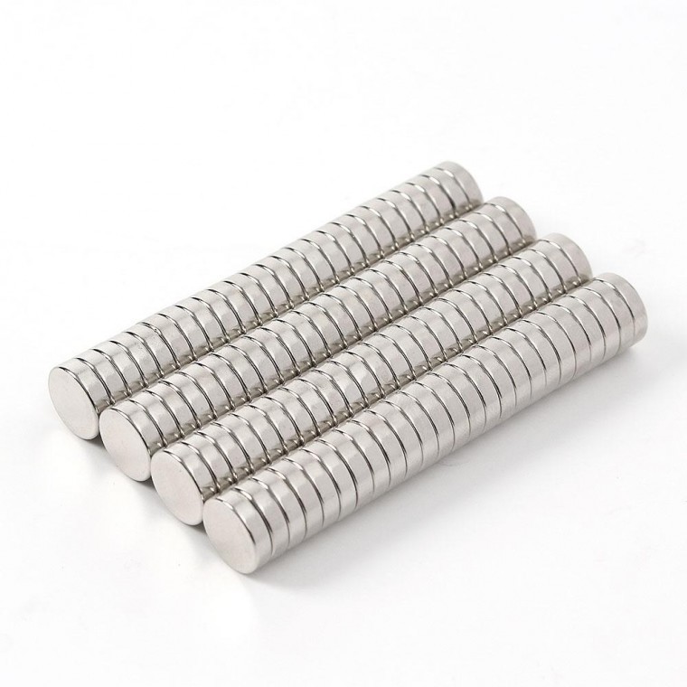 초강력 네오디뮴 원형 자석 100개입(10x3mm) 미니자석 - 메인 이미지