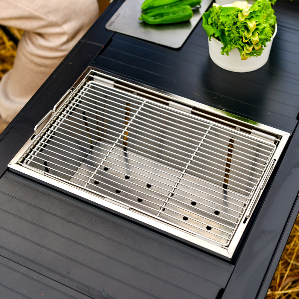 마렉스 igt용 폴딩 BBQ 그릴 원액션 화로대 자립사용가능