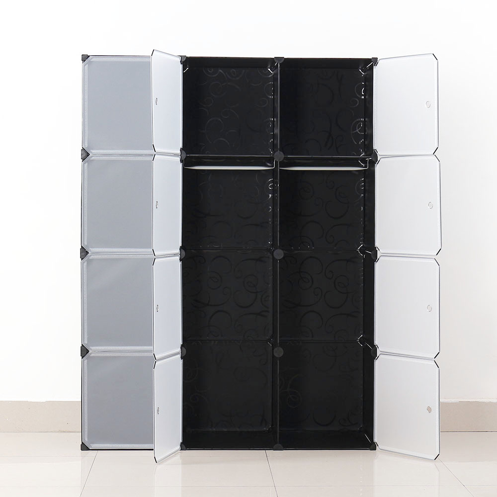 DIY 다용도 선반 수납장 옷장 (8칸) (105x140cm) - 상품 이미지