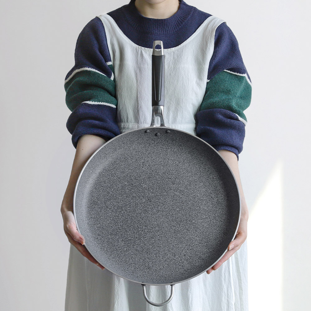 열효율좋은 국산 대형 프라이팬 4중코팅팬 7종 최대 40cm - 상품 이미지