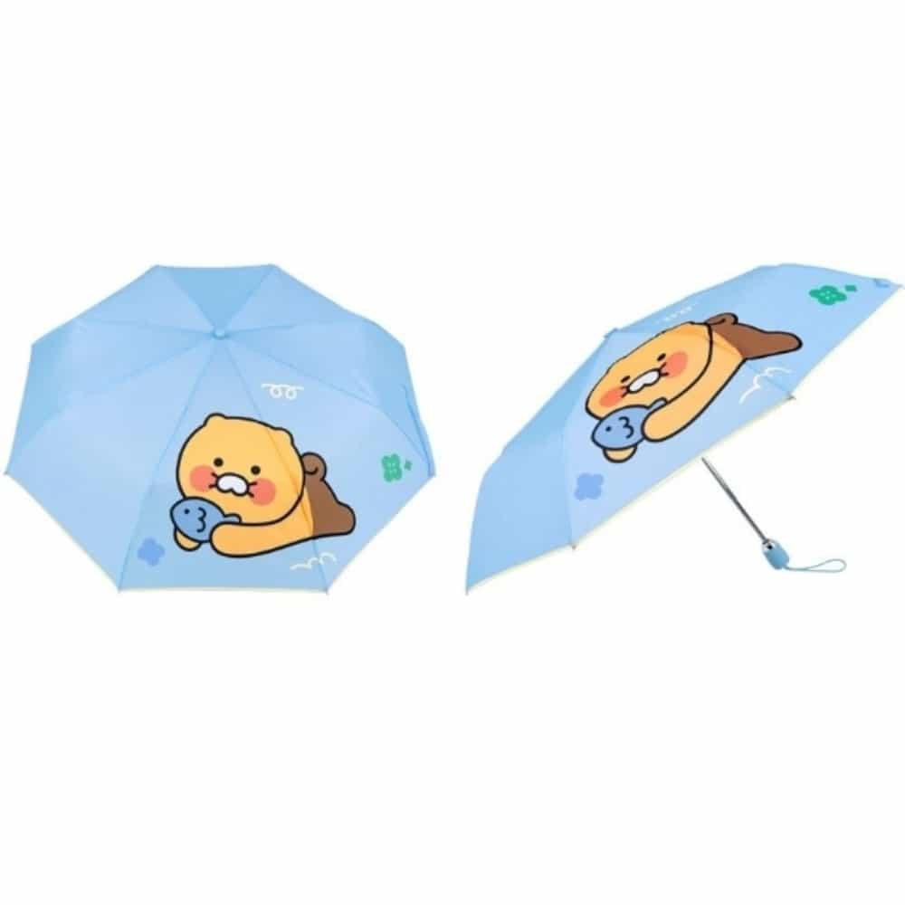 카카오 3단 우산 춘식이 튼튼한3단우산 우산3단 - 상품 이미지