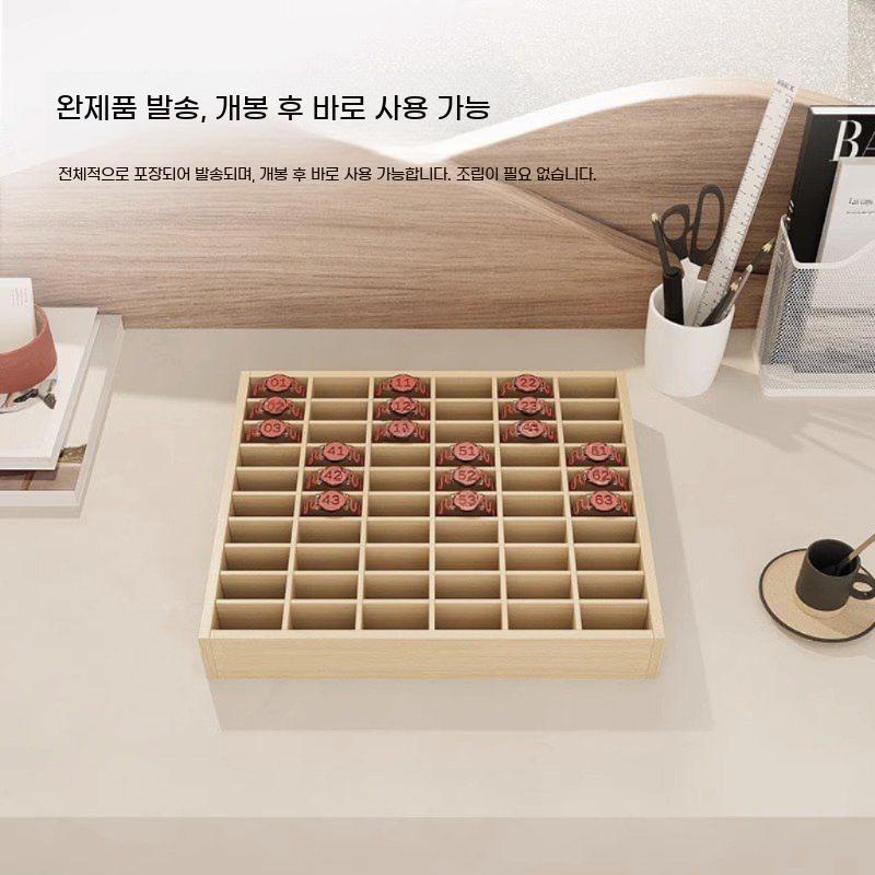 호텔 카드키 보관함 명함 프런트 데스크 룸 카드 수납 프론트 수납함 펜션 키 칸막이 캐비닛 - 상세 이미지 4