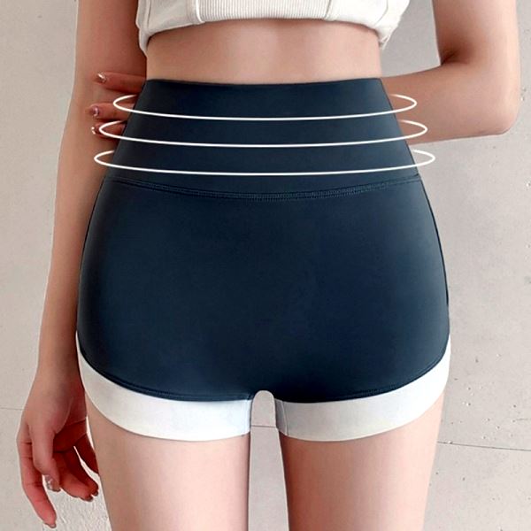 론라잇 바이크쇼츠 반바지 3부 레깅스 요가 헬스 필라테스복 땀복 쿨레깅스 트레이닝 - 상품 이미지