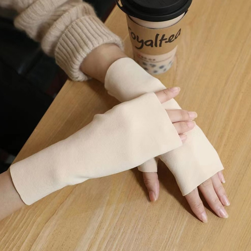 융벨벳핸드워머 핸드워머 장갑 여성장갑 워머 터치 - 상품 이미지