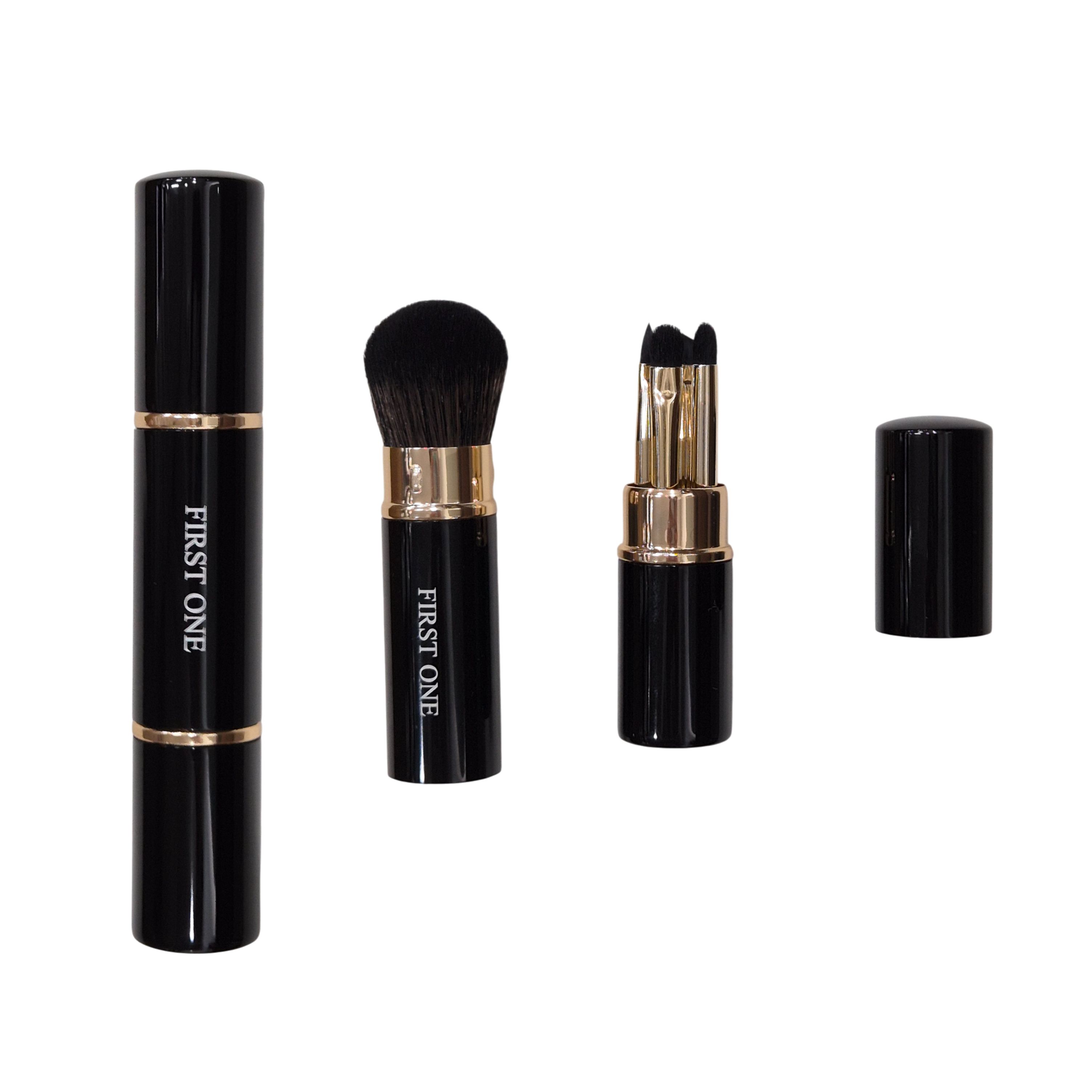 퍼스트원 브러쉬 인조모 여행용 4 mini + blush brush 미니 브러쉬 세트 - 상세 이미지 2