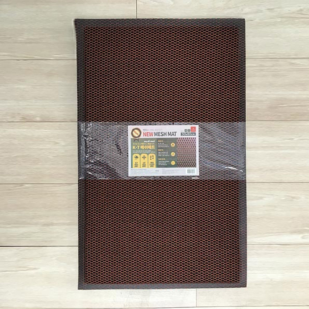 매쉬매트 중 라이트블루60x90 발매트 코일매트 바닥 - 상품 이미지