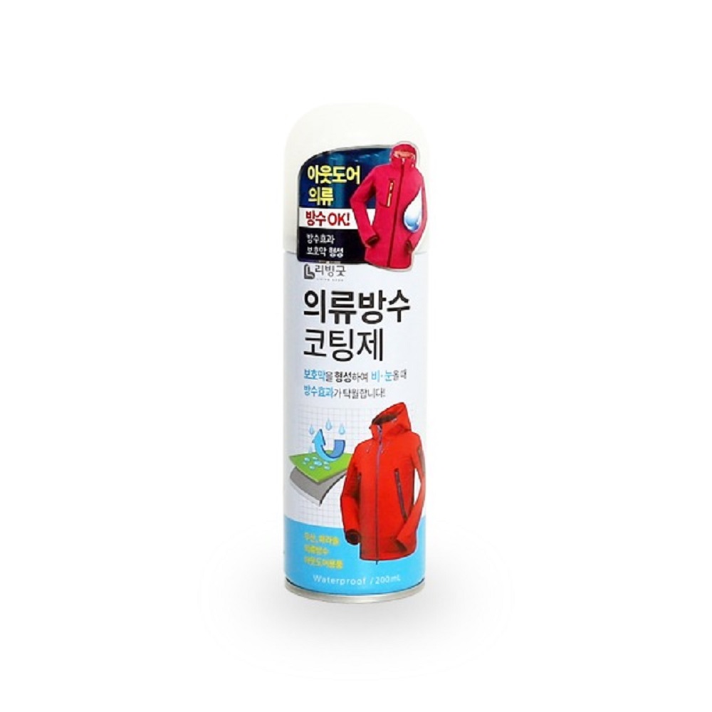 등산 낚시 아웃도어 바람막이 운동화 의류 방수코팅제 - 메인 이미지
