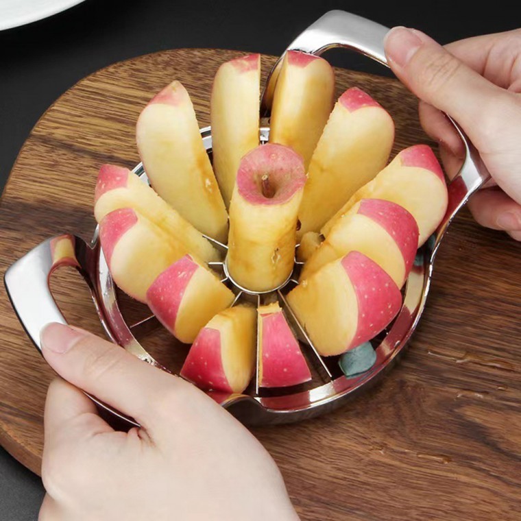 쿠킹홈 한번에 12조각 과일 슬라이서 사과커터 (10cm) - 상품 이미지