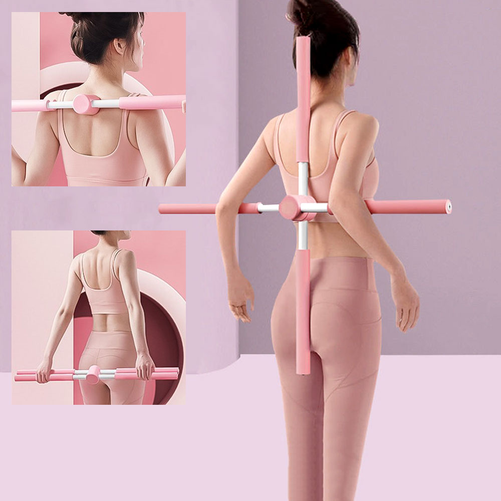 십자 스트레칭봉 요가 홈트 필라테스 - 메인 이미지