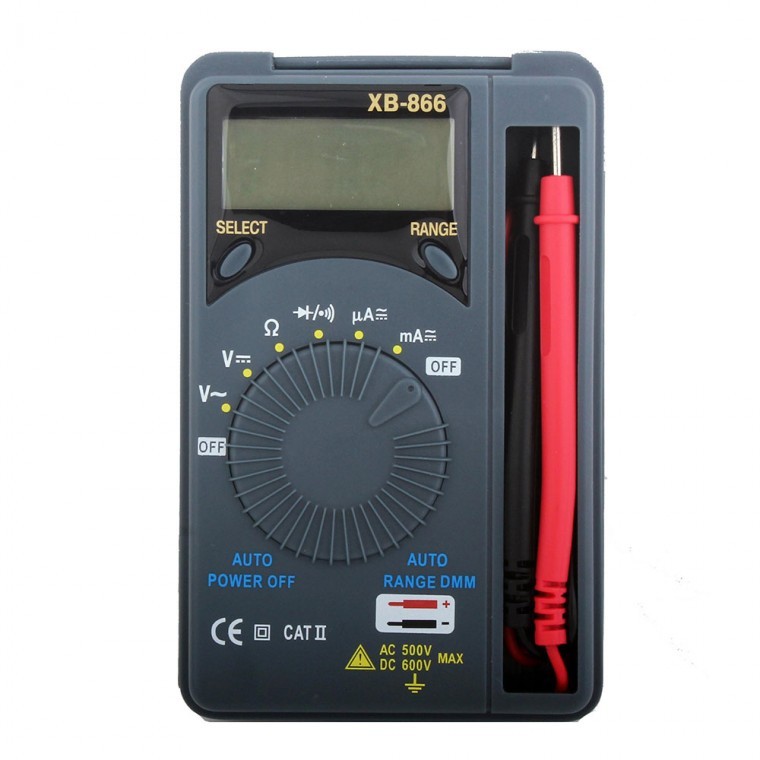 포켓테스터기 XB-866 디지털 TK 멀티 카드3200A 타입 야토 - 메인 이미지