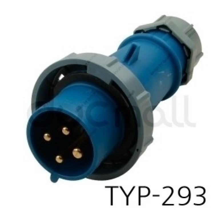 MENNEKES TYP 293 플러그IP67 230V 32A 3P+E TYP 293 - 메인 이미지