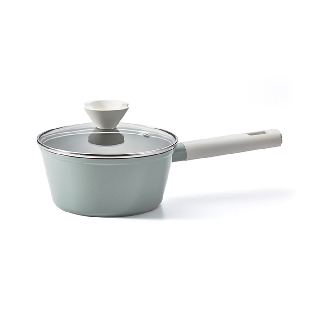 로이첸 그린닷 세라믹 IH 편수냄비 18cm - 상품 이미지
