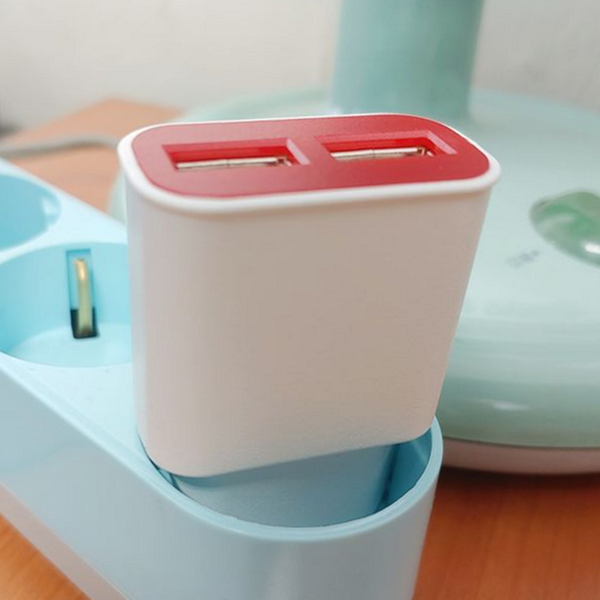 고속 usb 충전기 멀티 듀얼 충전기 스마트폰 휴대폰 포트 어댑터 - 상품 이미지