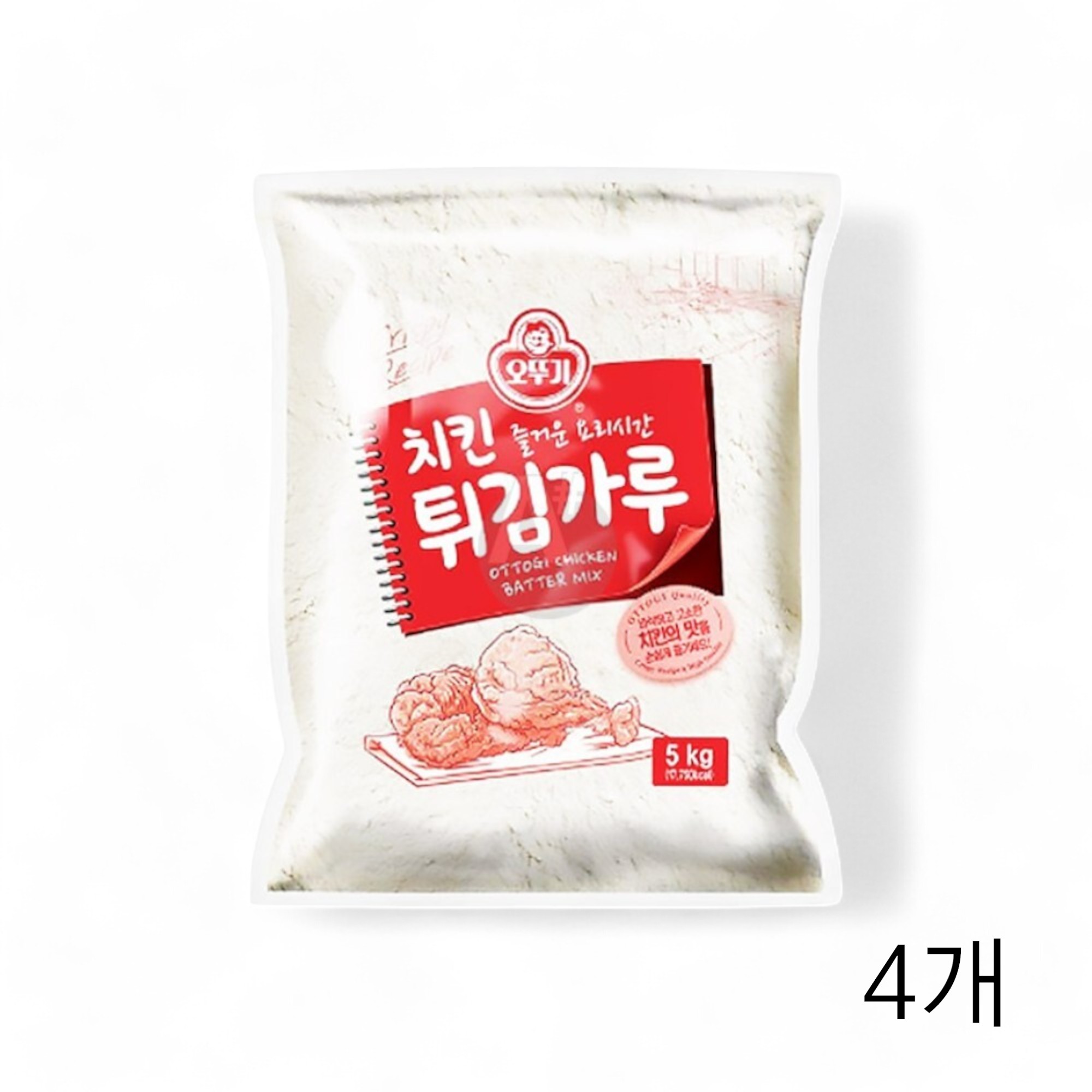오뚜기 치킨용 튀김가루 5kg X 4개 업소용 대용량 치킨튀김분말 후라이드파우더 - 메인 이미지