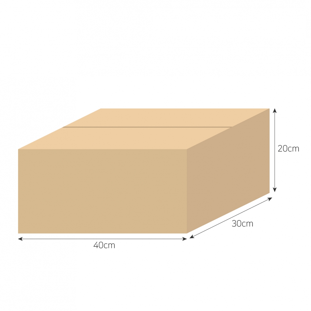 택배박스 BOX-ZONE 9호 20매(400x300x200mm) (A골) 포장박스 - 상세 이미지 3