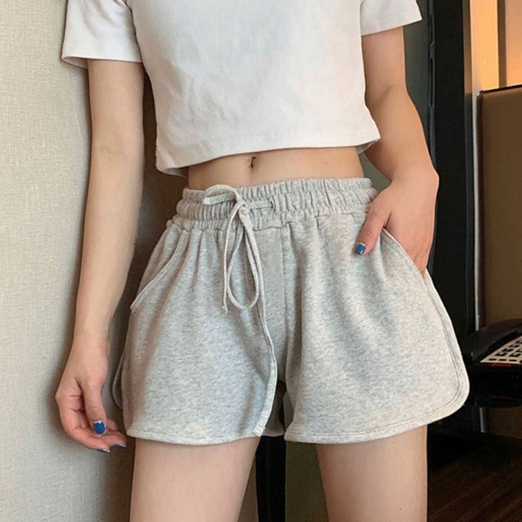 스포츠 베이직 여자 반바지 스타일 올데이 홈웨어 Yq0 - 메인 이미지