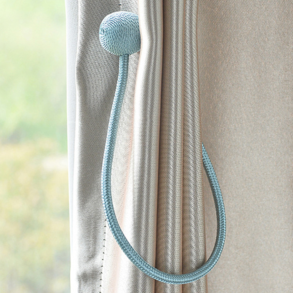 마그네틱 커튼끈 볼 타이백 장식 집게 걸이 자석 커튼정리