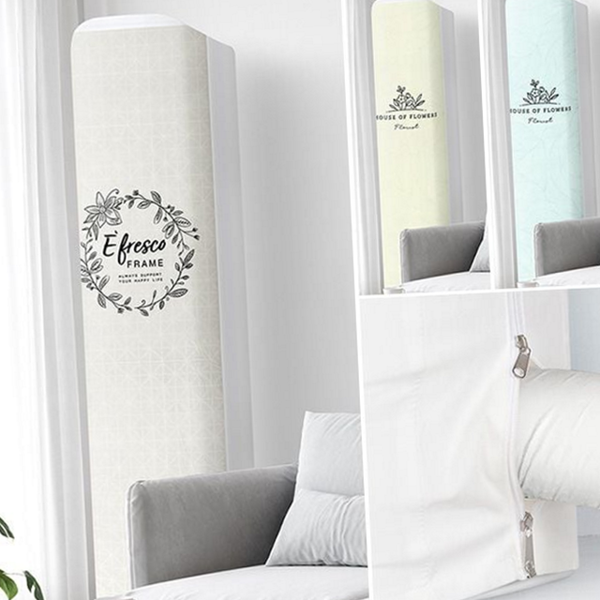 가리개 스탠드 에어컨 커버 덮개 원형 에어컨 커버 보관 - 상품 이미지