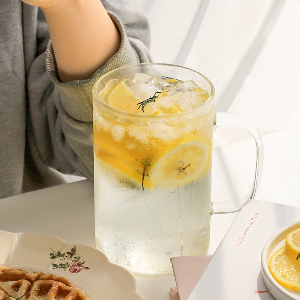 베이직라인 손잡이 내열머그컵 1000ml - 상세 이미지 2
